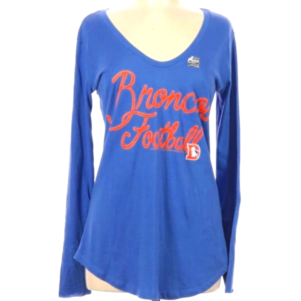 Denver Broncos Long Sleeve Shirt 🧡 💙